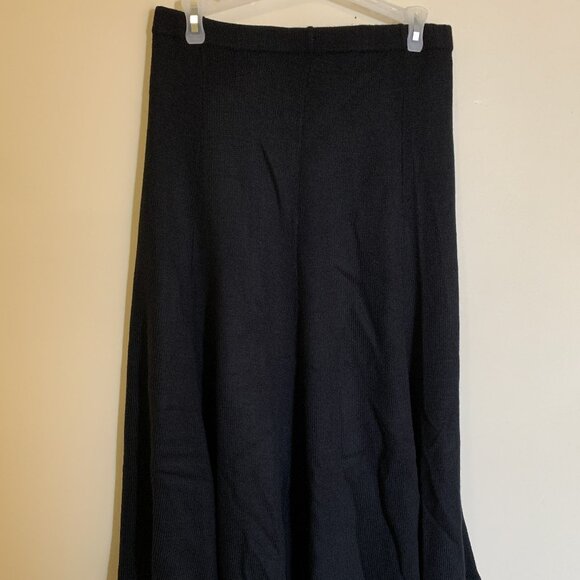 Vintage Women's Skirt by Shirley K - Black - Size Small S/P - Made in Canada - Picture 4 of 16